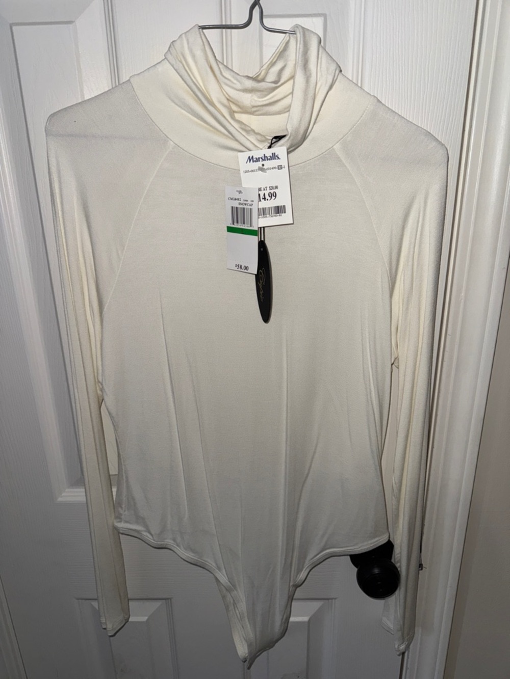 Cupio Snowcap Cream Bodysuit